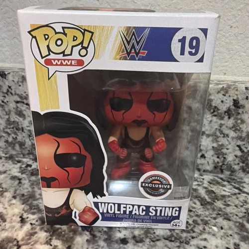 Funko Pop! Vinyl: WWE - Sting - GameStop (Exclusive) #19