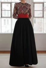 Valentino Vintage Long Maxi Gown Sequin Embellished Evening Dress Small