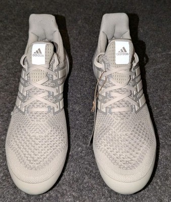 adidas Ultraboost Ultra Boost Football Cleats Mens White Sneakers Athletic 10.5