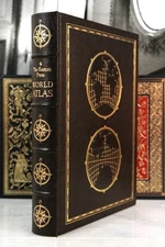 WORLD ATLAS  Prentice-Hall & Easton Press - OVERSIZED BOOK