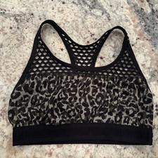 Victoria's Secret Pink black sports bra