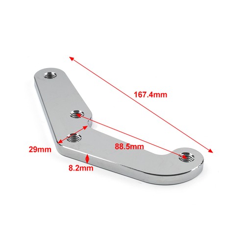 Fit Harley Softail Dyna Sportster FXR 84-99 4-Piston Front Brake Caliper Bracket - Picture 11 of 11