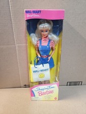 Vintage Mattel 1997 Walmart Special Edition Shopping Time Barbie Light Box Wear 