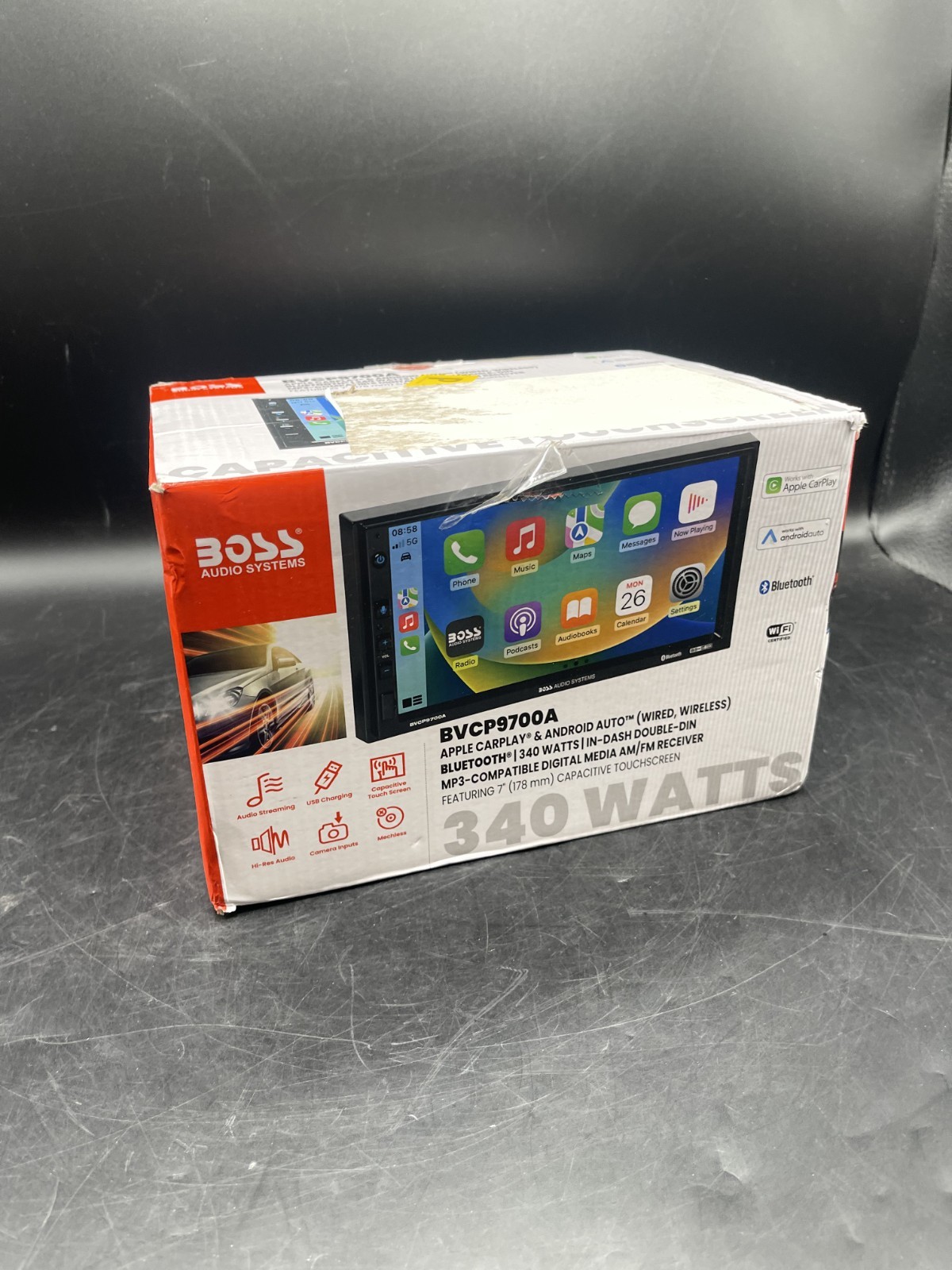 S 7" [bvcp9700a] 2-din Digital Am/fm Car Audio Stereo System
