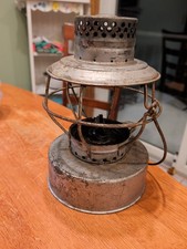 1920s HANDLAN St. Louis RAILROAD Lantern Manchester New Hampshire Highway Dept