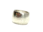 Vintage Silpada Sterling 925 Silver Wide Cigar Band Ring Sz 6 China Signed GUC