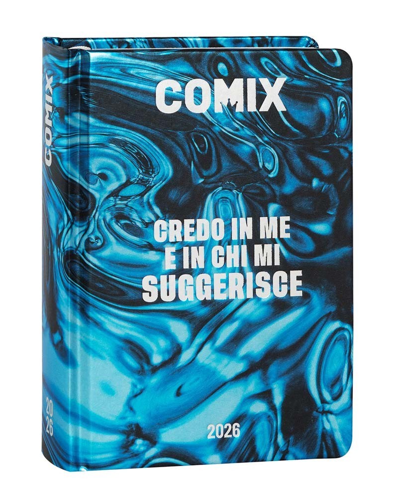 COMIX DIARIO METAL FLUID 16 MESI MIGNON PLUS 74089MF