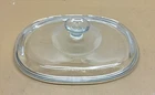 Pyrex Glass Oval Replacement Lid F12C for Corning French White 1.5 Qt Casserole