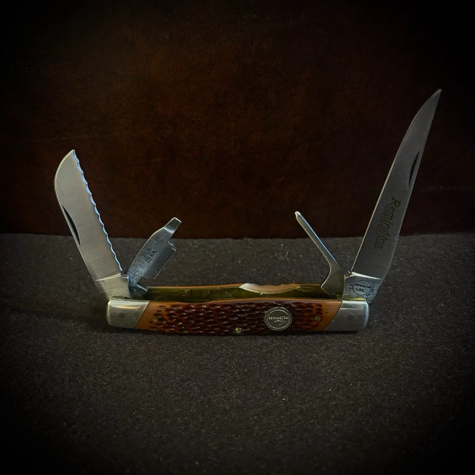 VTG Remington UMC USA R-2 Waterfowl 4 Blade Pocket Knife W/ Choke tool - Image 2 of 4