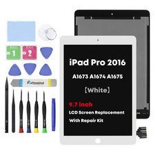 New 9.7" For iPad Pro 2016 A1673 A1674 A1675 LCD Touch Screen Replacement W/Kit