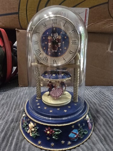 1997 Avon Gift Collection Musical "Nutcracker Suite" Anniversary Dome Clock, NEW - Picture 16 of 18