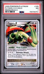 Flygon Lv.X 105/111 Rising Rivals Holo Pokemon