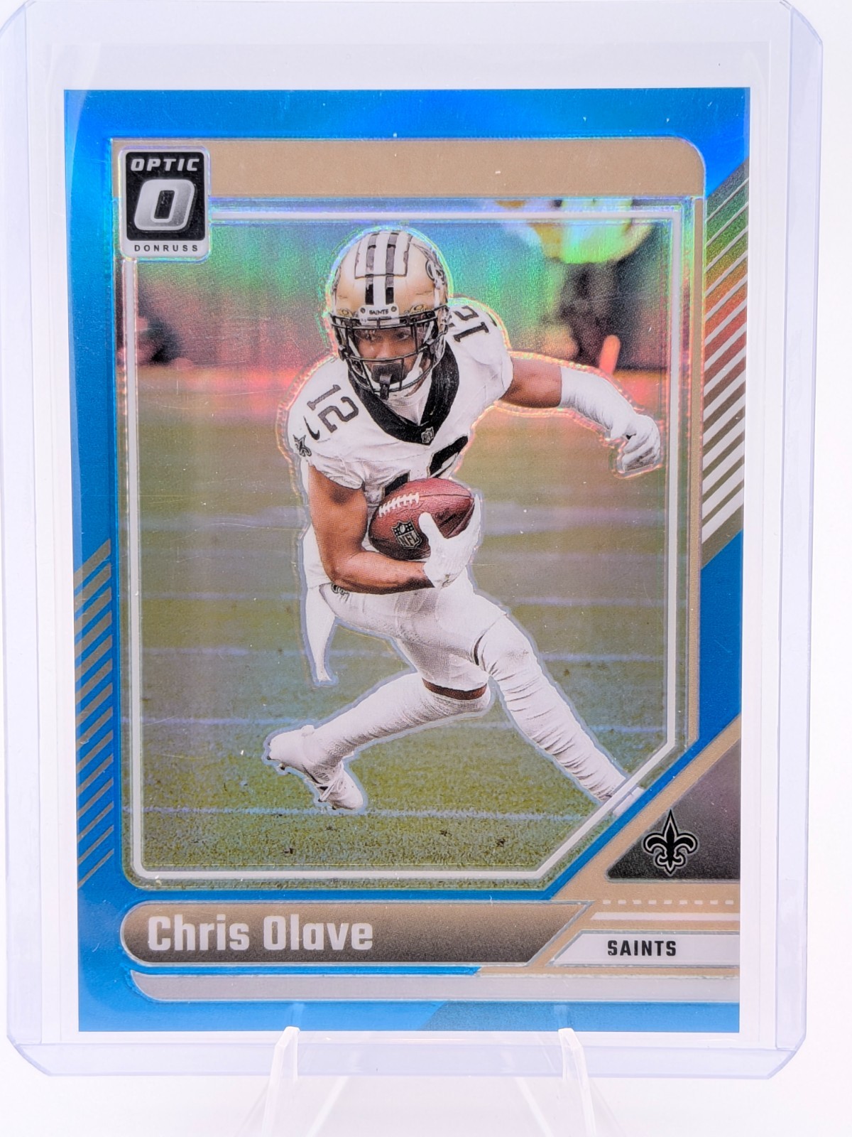 2024 Panini Donruss Optic Chris Olave Aqua Prizm /299 #141