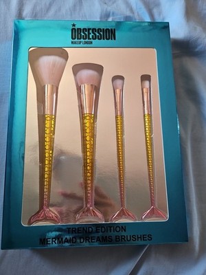 Obsession Make Up - Revolution Mermaid Dream 4 Make up Pinsel Brandneu