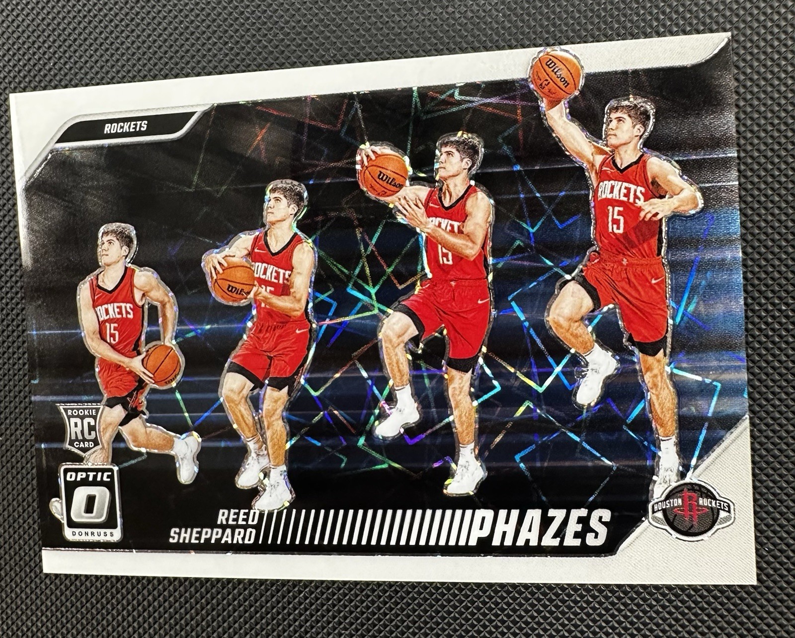 2024-25 Panini Donruss Optic Reed Sheppard #23 Phazes Rookie RC Case Hit SSP