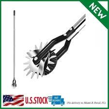 Wheel Rotary Edger Lawn Tool Sidewalk 66.7Inch Manual Grass Trimmer Adjustable