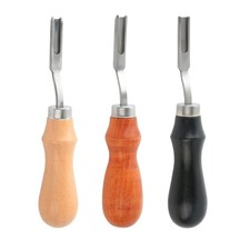 French Style Leather Trimmer Wide Edge Scraper Thin Leather Craft and Work