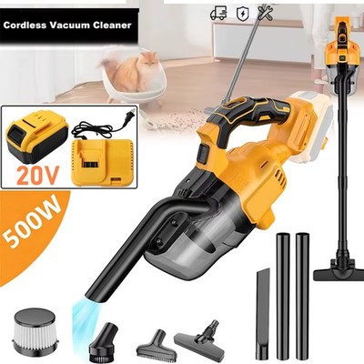 Cordless Vacuum Cleaner with 20V Battery 5 in 1 Handheld Electric Vacuum Cleaner