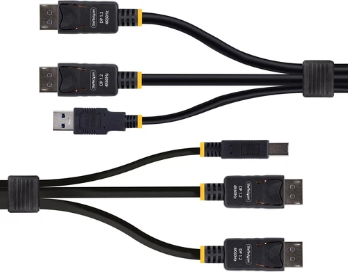 StarTech DDU1226-KVM-CABLE Dual-DP/USB KVM Cable - Thumbnail 2
