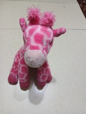 Destination Nation Aurora Plush 12" Pink Giraffe