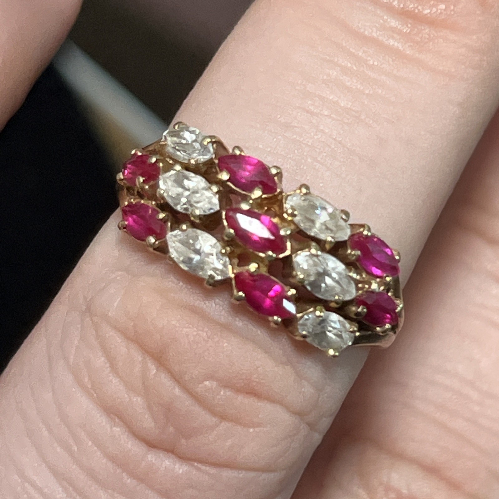 Ruby Ring 14k Gold - image 3