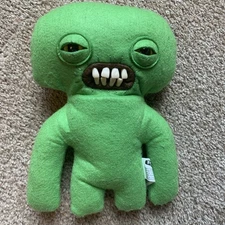 Fuggler Squidge Funny Ugly Monster 9” Stuffed Toy Spin Master Green retired fug