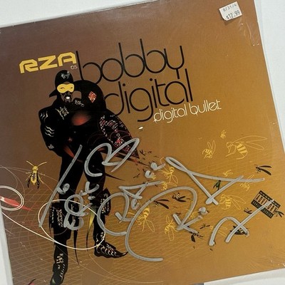 Signed RZA as Bobby Digital - Digital Bullet Vinyl Album Autographed Eric B NEW