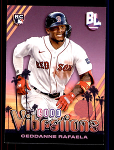 2024 Topps Big League - Good Vibrations Ceddanne Rafaela #GV-29 (RC)