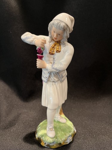Hochst handbemalte Porzellanfigur "Herbst" Neu mit Etikett