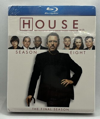 House MD: Season Eight final season (8th) (Blu-ray, Hugh Laurie, Omar Epps) NEW