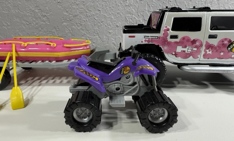 Bass Pro Shop 2005 Kids Hummer ATV Boat Trailer Raft Tent Set - Image 3 of 4