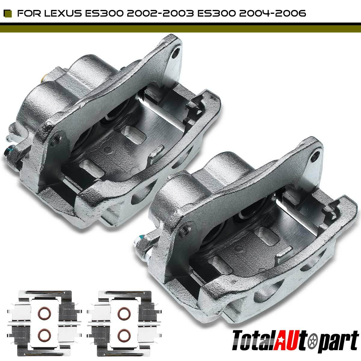 2Pcs Brake Caliper Front Left & Right for Lexus ES300 20022003 ES330