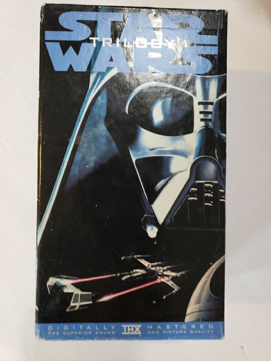 Star Wars Trilogy VHS 3 Tape Set Collectors Limited Edition
