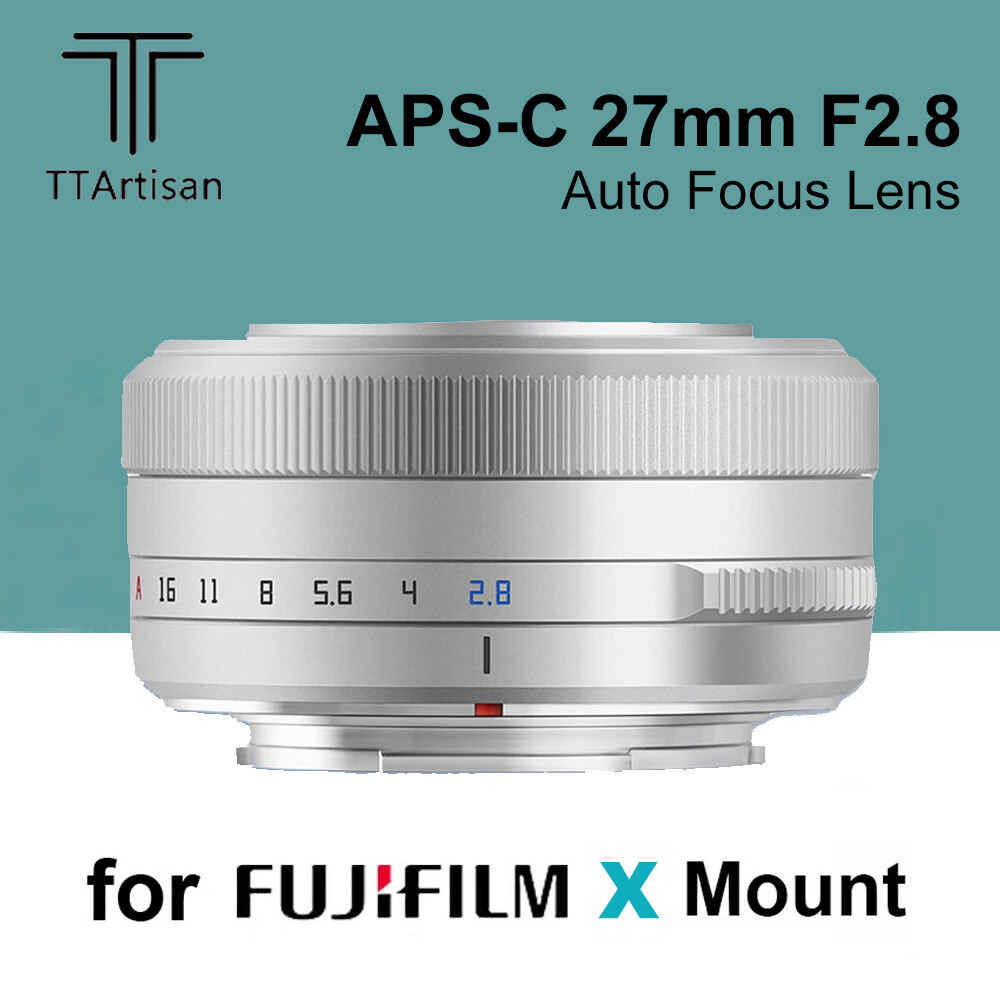 TTArtisan 27mm f2.8 富士フイルムXマウント シルバー Amazon.com : TTArtisan 27mm F2.8 f/2.8 XF-Mount Auto Focus