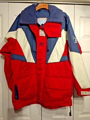 Helly Hansen Twin Sails Sz: XS Sailing Nautical Jacket Waterproof Reflector Hood