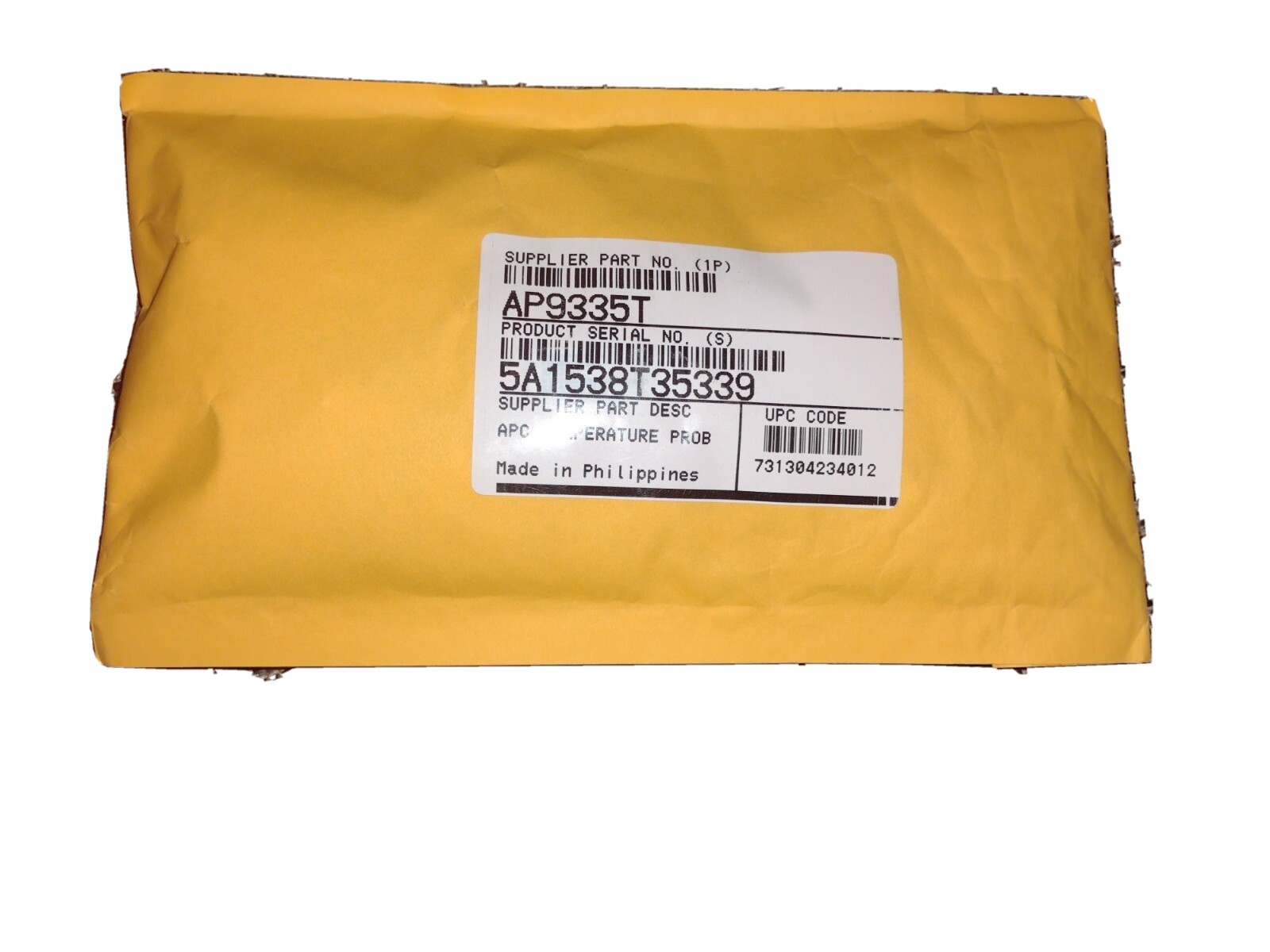 NEW Schneider APC AP9335T Environmental Temperature Sensor Probe