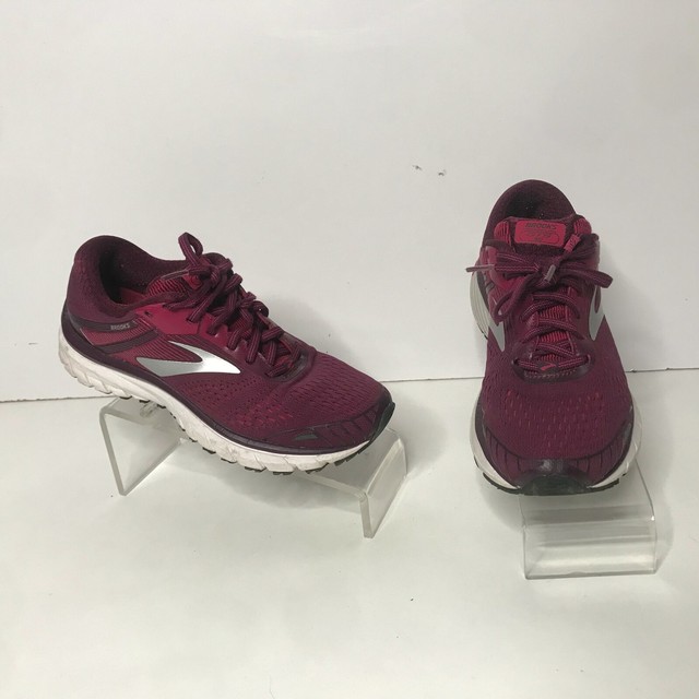 brooks maroon running shoes