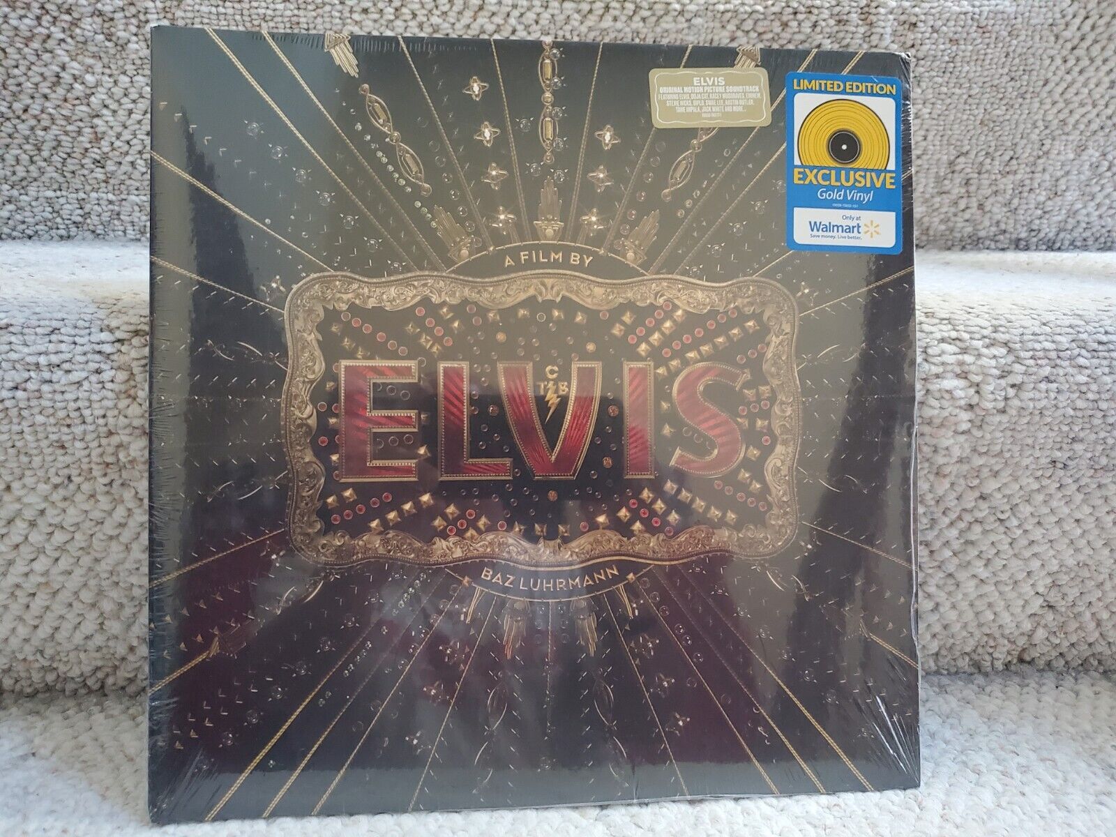 Elvis Original Motion Picture Soundtrack WM Exclusive Gold Colored Vinyl LP! New