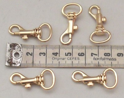 Basteloase - Karabiner 14 Mm Farbe: Gold Produktbild-Vorschau 7