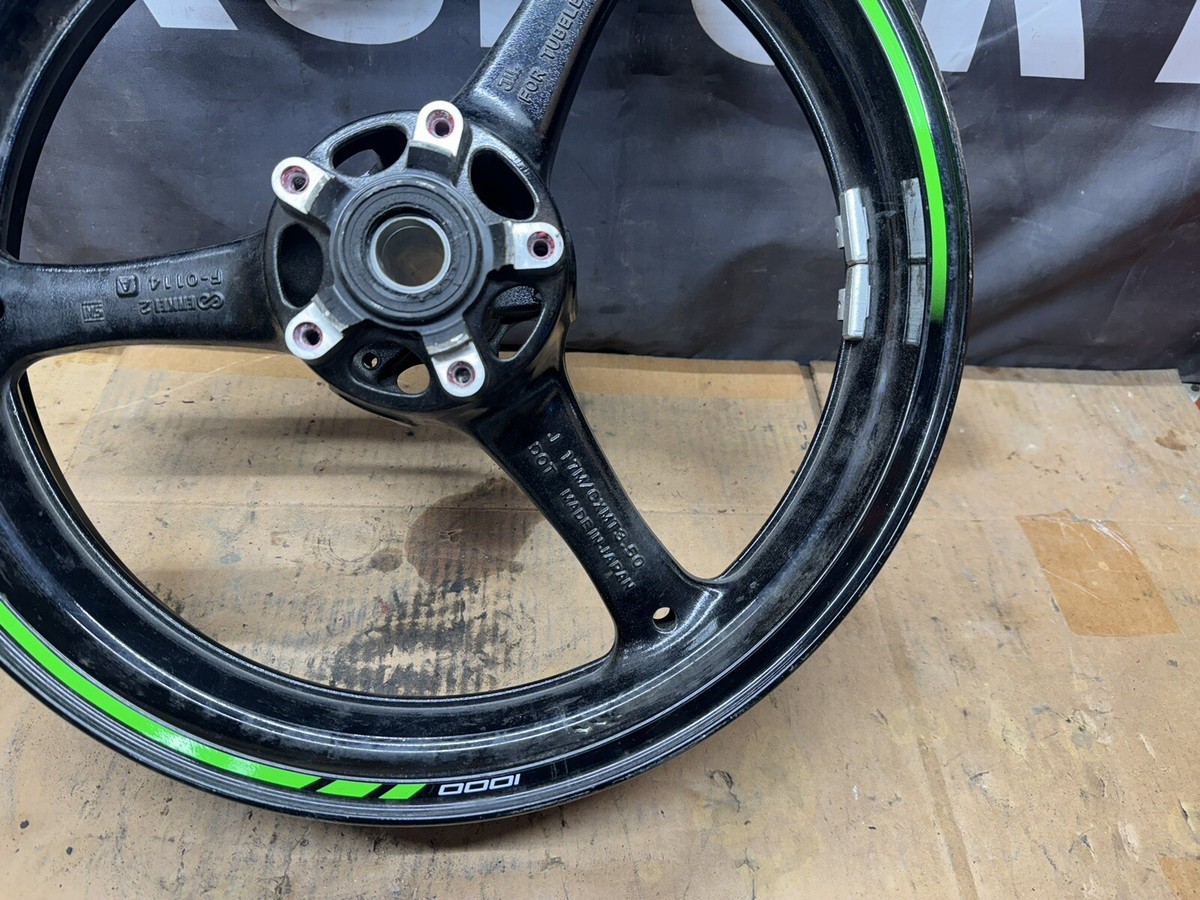 21-23 Kawasaki Ninja ZX10R Front Wheel Front Rim OEM Bend | eBay