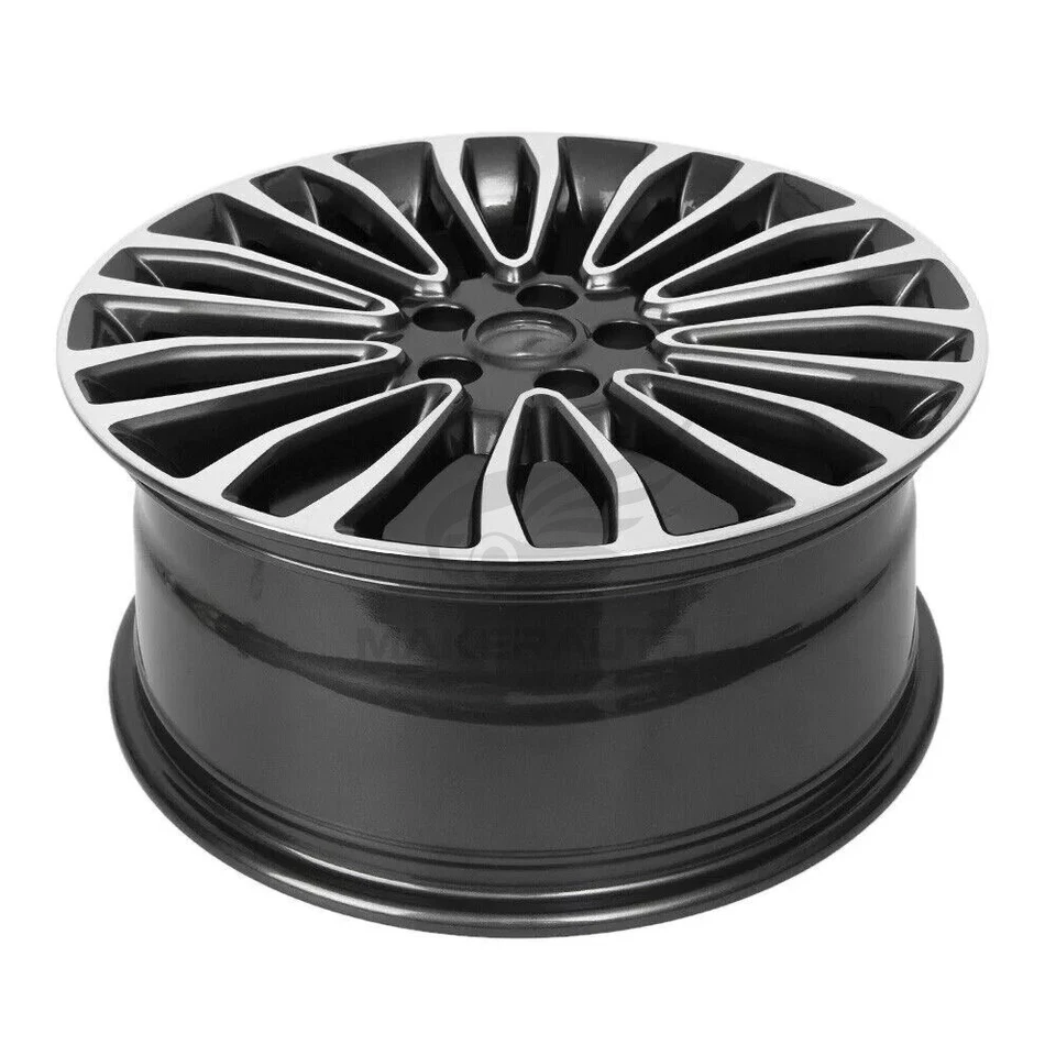 Llanta negra mecanizada 18" nueva 18x8 para Ford Fusion 2017 2018 llanta de calidad Foto 3 de 4