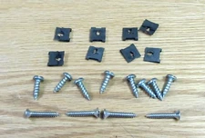 1955 CHEVY HEADLAMP BUCKET & BEZEL MOUNTING HARDWARE KIT new