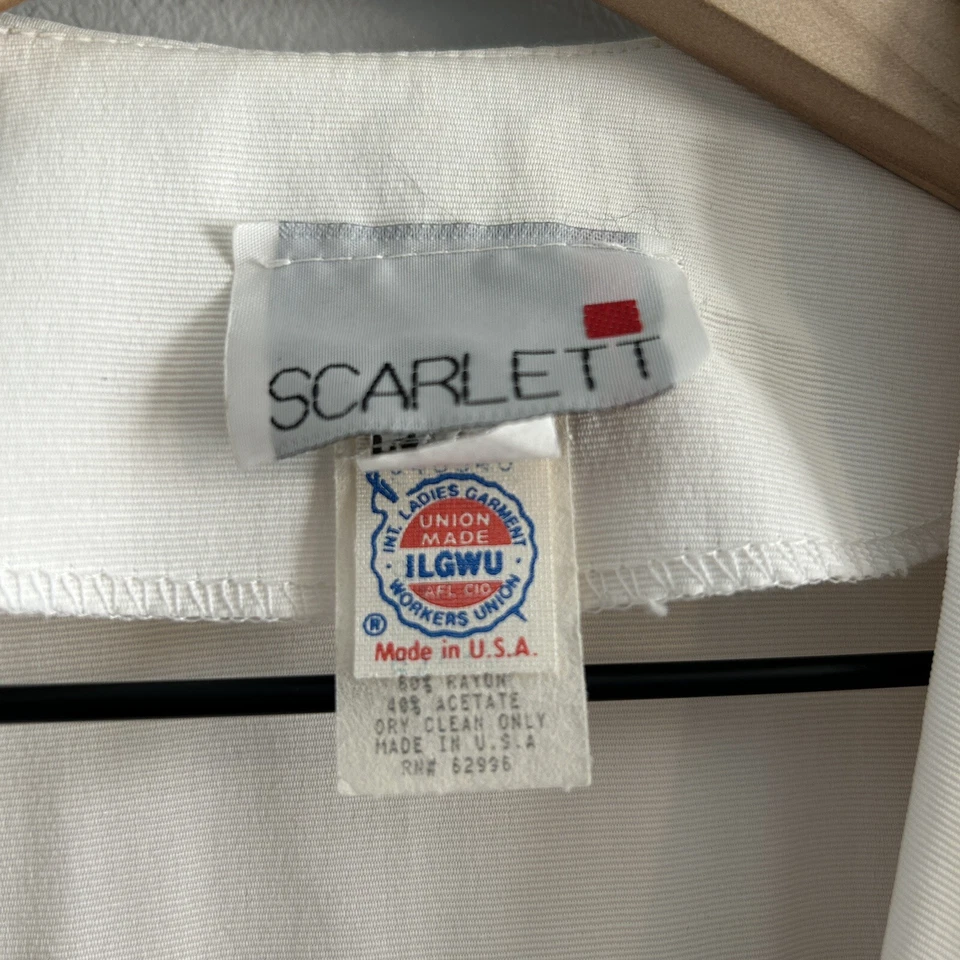 Vestido Vintage Hecho en Unión Clásico Marinero Náutico Rockabilly Talla 9 Botones Dorados Foto 3 de 4