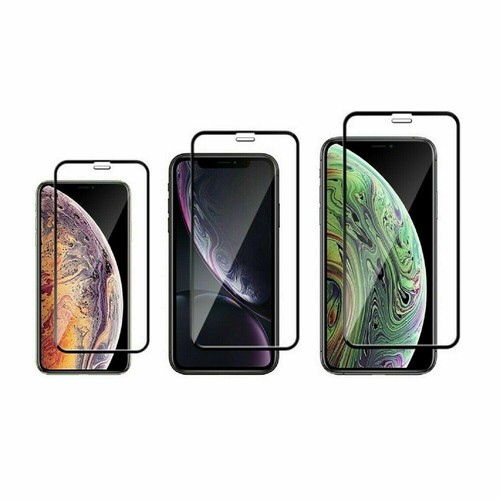 9D Screen Protector For iPhone 13 12 11 15 16 Pro Max Tempered Glass Full Cover - Picture 5 of 5