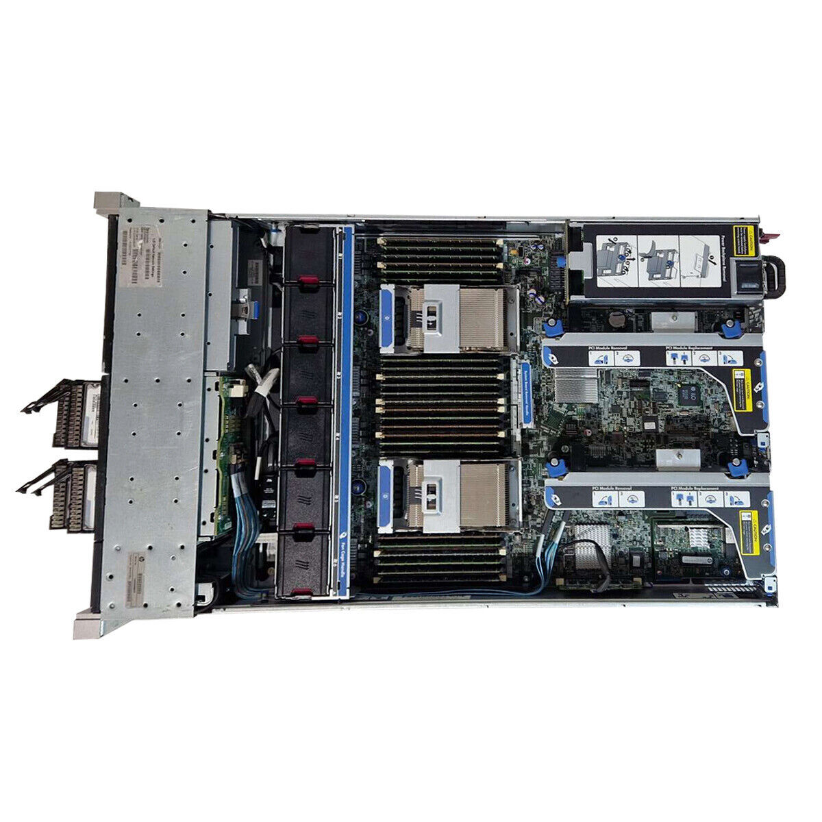 SERVEUR RACK 2U HP ProLiant DL380p Gen8 2x Xeon Ten 10 cœurs E5-2650L