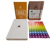 Clever Fox Weekly Rose Gold Non-Dated Weekly Organiser Undated Diary & NEW