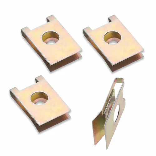 For Ford Metal Car Screw Body Fender Bumper Retainer U Nut Clips Gasket Fastener - Picture 12 of 22
