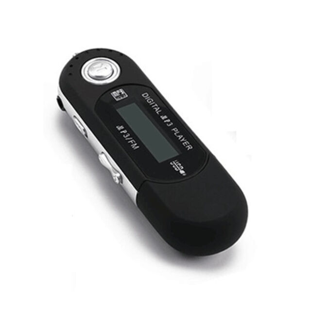 8GB MP3 WMA USB Music Player with LCD Screen FM Radio Voice Recorder Black