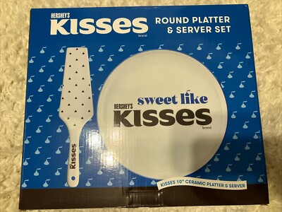 Hershey's Kisses Platter & Server Set