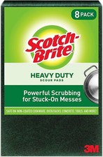 Scotch-Brite Heavy Duty Large Scour Pads Scouring Pads for Kitchen